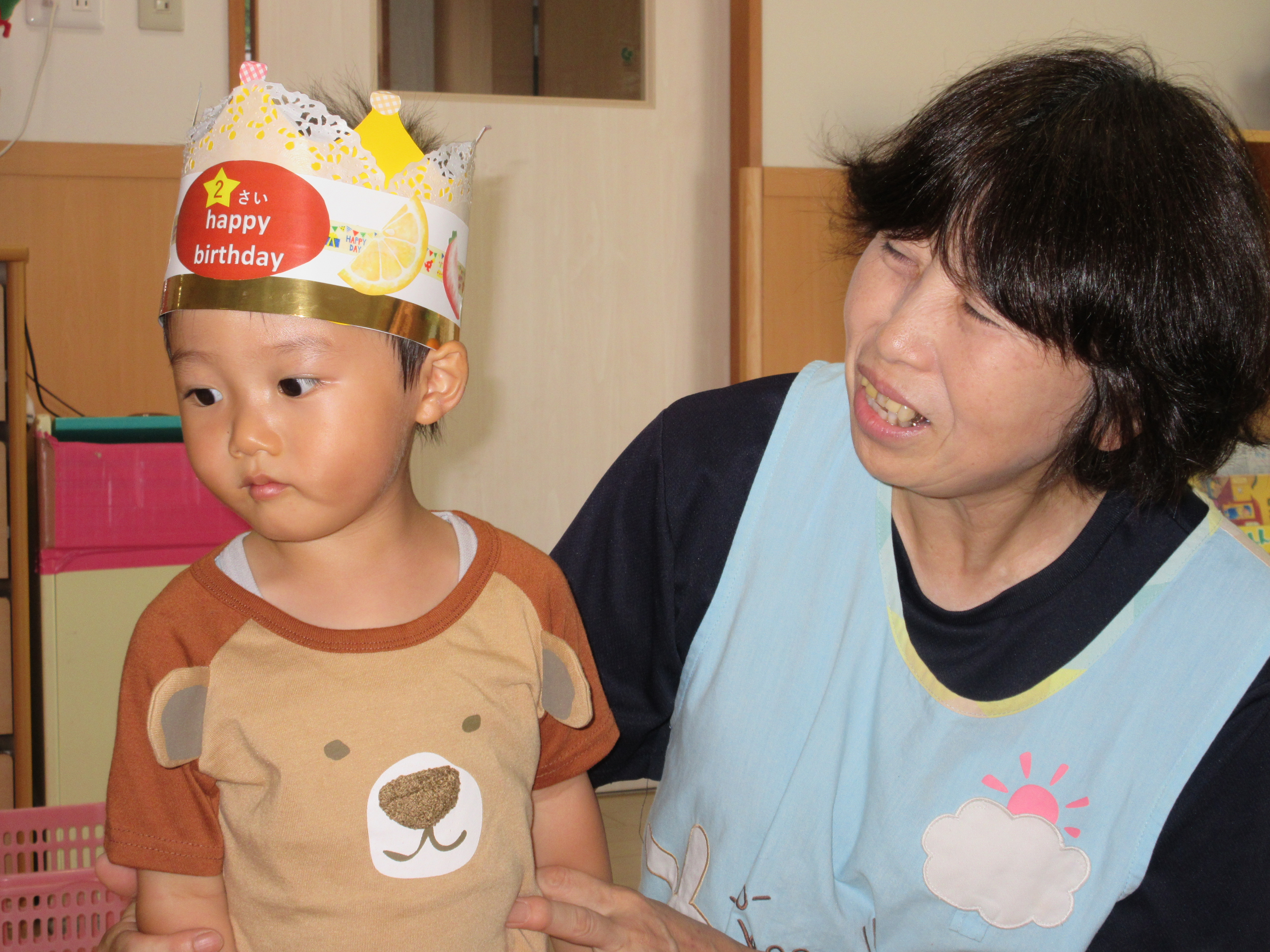 お誕生日おめでとう ももぐみ トピックス 上庄こども園