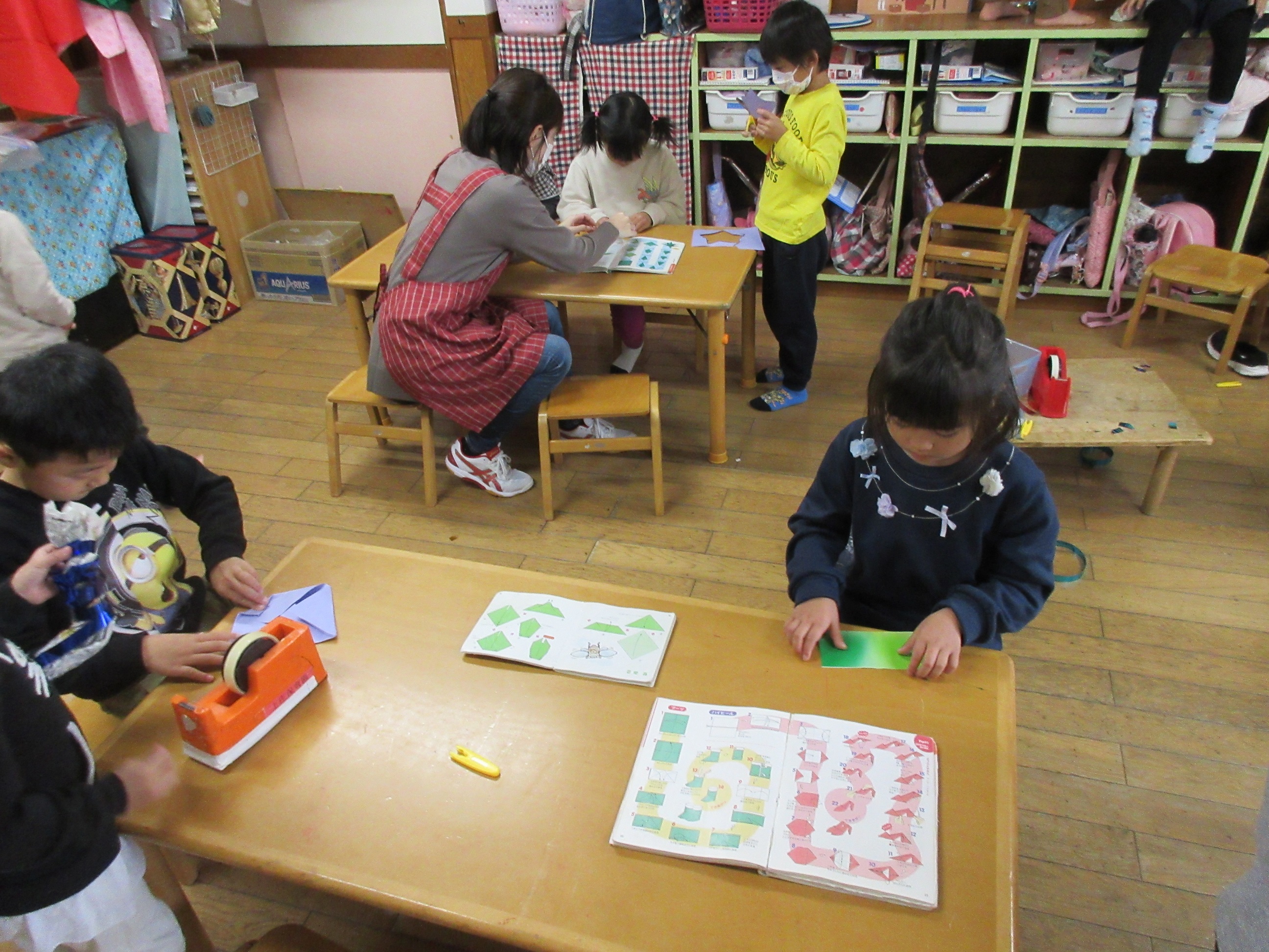 壁面作り あおぐみ トピックス 上庄こども園