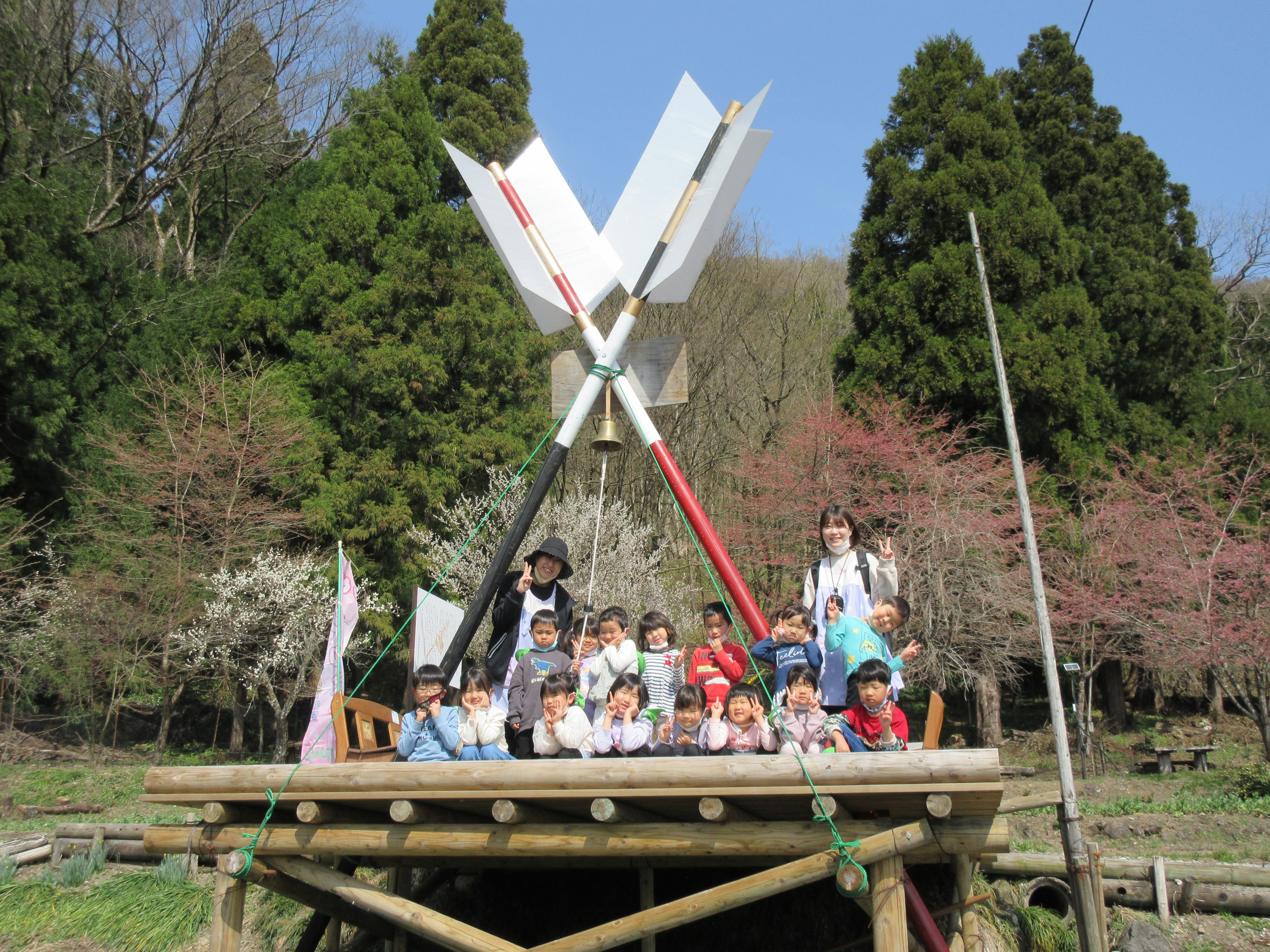 あおぐみ かたくりの里 に出かけたよ トピックス 上庄こども園